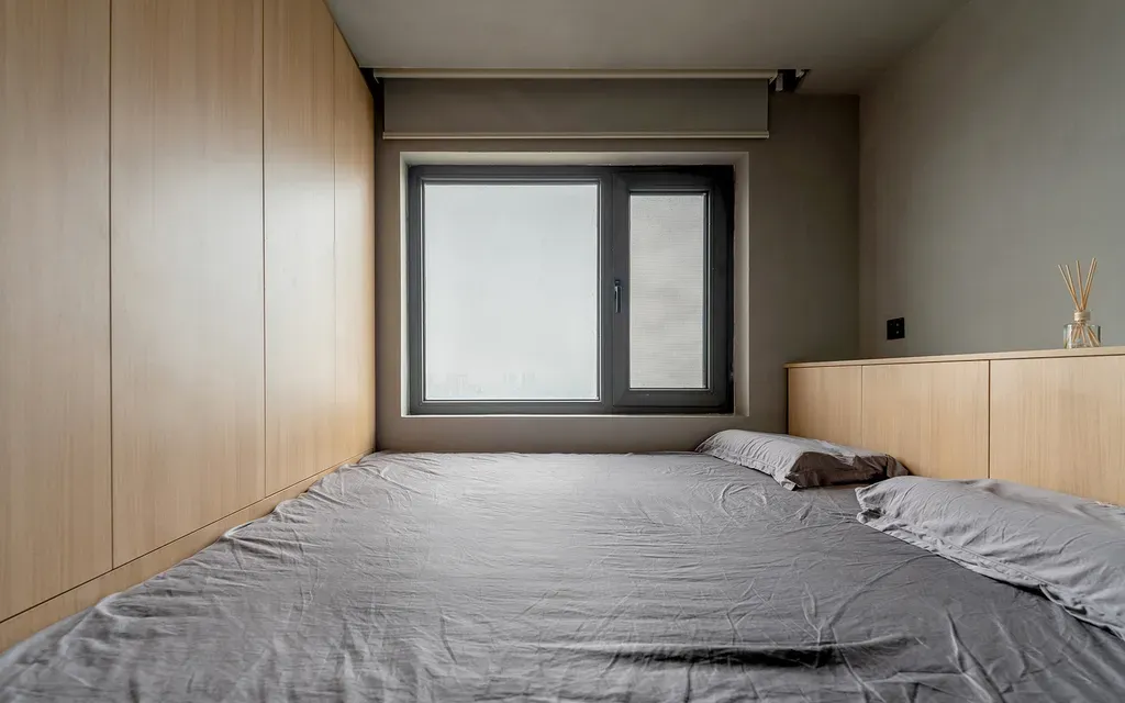 Phòng ngủ - Gia chủ đầu tư làm nội thất cho căn hộ 36m2 tận hưởng cuộc sống độc thân tiện nghi | Space T