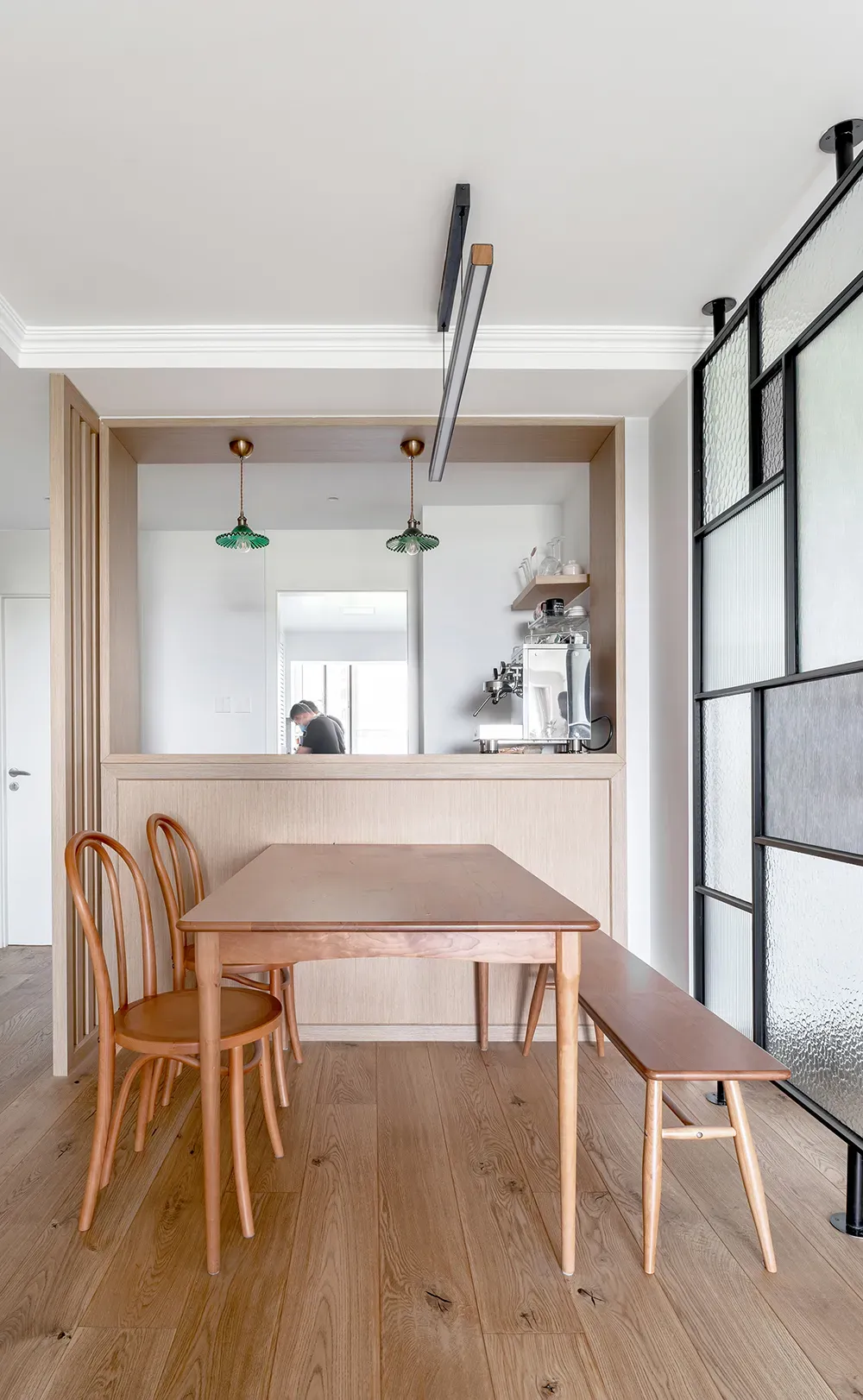 Phòng ăn - Tổ ấm 134m2 kiểu Bắc Âu ấm cúng và thư giãn của đôi vợ chồng son  | Space T