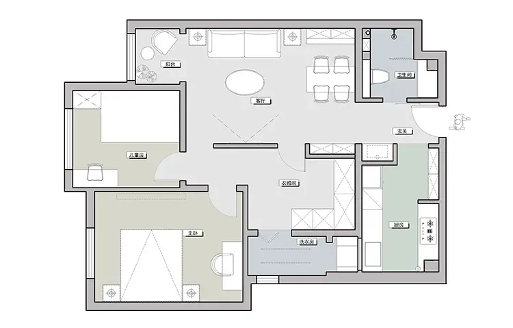Tổ ấm đơn giản kiểu Scandinavian với màu gỗ và cam cháy ấm áp | Space T