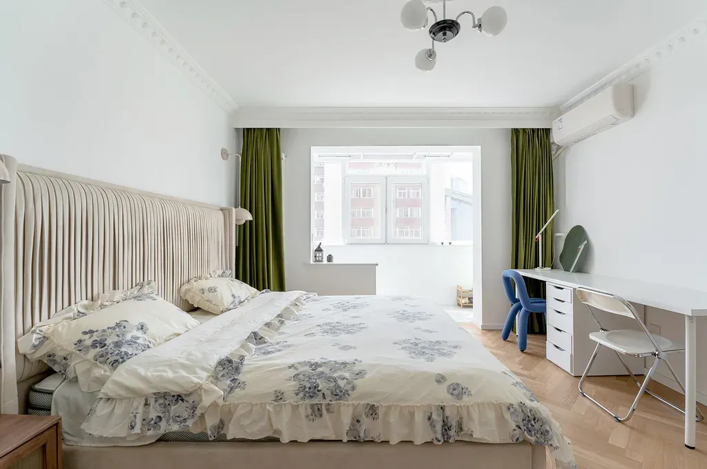 Phòng ngủ - Biến căn hộ cũ 53m2 thành không gian hiện đại pha lẫn cổ điển Pháp | Space T
