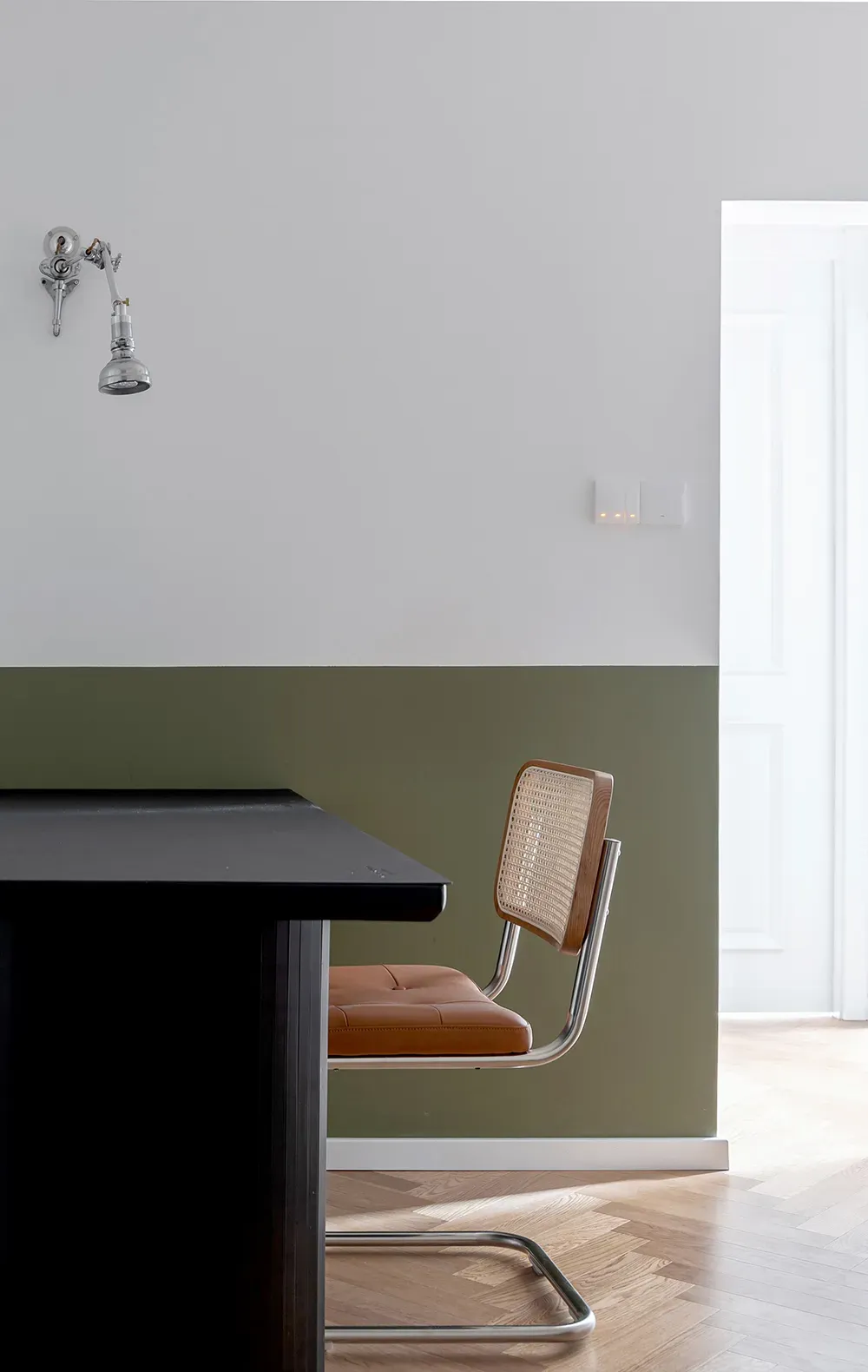 Phòng ăn - Biến căn hộ cũ 53m2 thành không gian hiện đại pha lẫn cổ điển Pháp | Space T