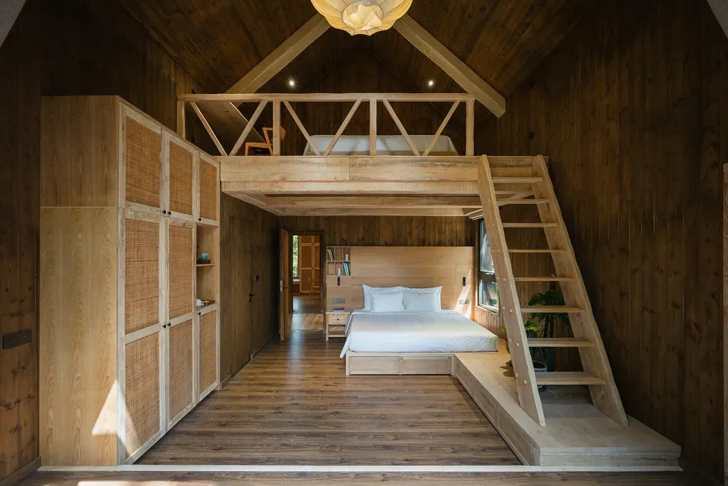 Phòng ngủ - Ấn tượng với biệt thự thơ mộng giữa rừng thông Đà lạt | Space T