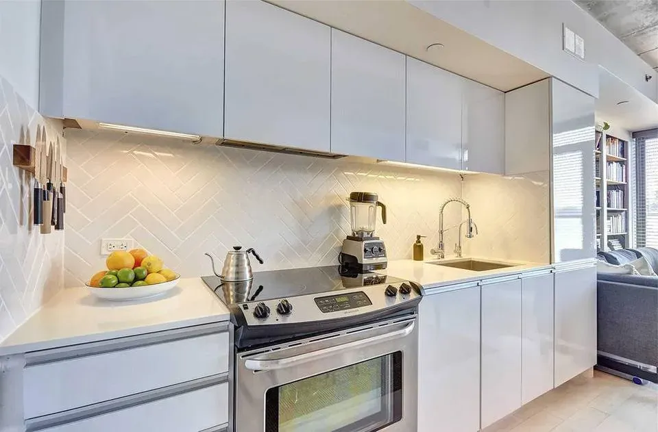 Phòng bếp - Ý tưởng kết hợp phong cách Industrial và Scandinavian cho căn hộ 45m2  | Space T
