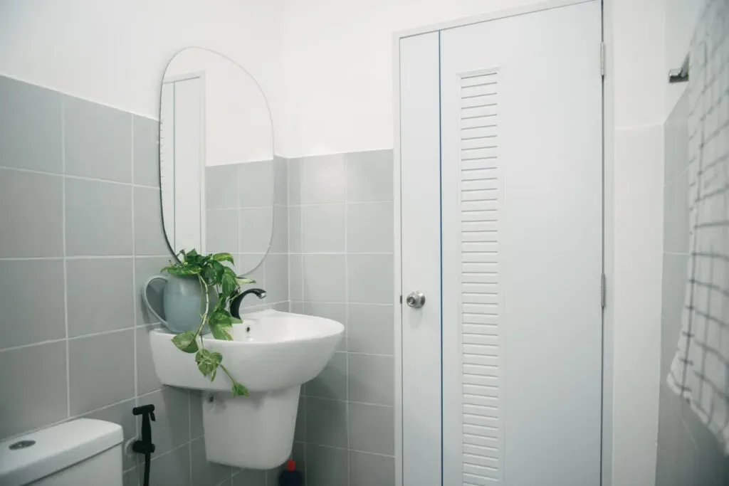 Phòng tắm - "Lột xác" cho nhà hoang 27m2 thành tổ ấm đẹp tinh tươm như mơ | Space T