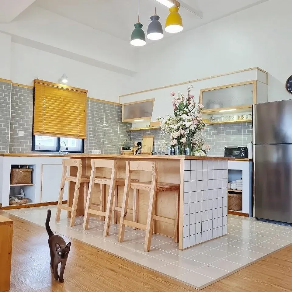 Phòng bếp - Ngôi nhà cấp 4 nhỏ nhắn 'đốn tim' mọi tín đồ yêu nhà đẹp | Space T