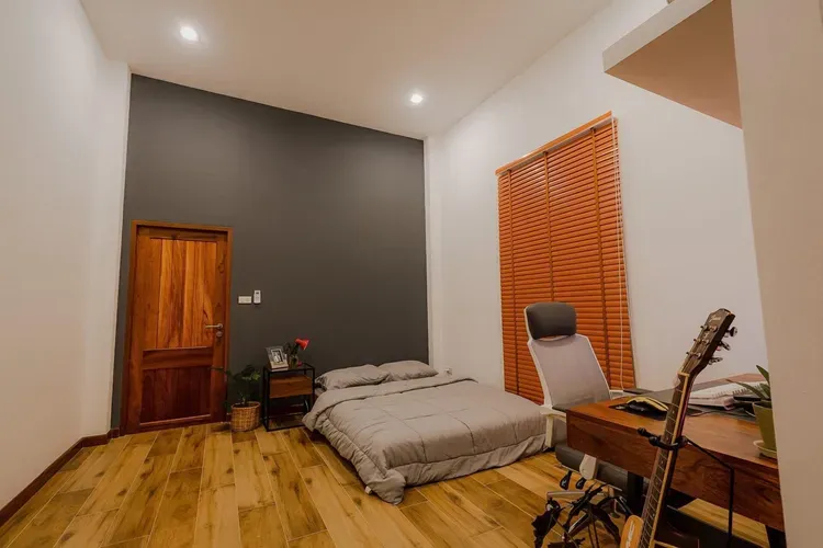 Phòng ngủ - Nhà cấp 4 hai gian đơn giản và ấm áp với phong cách Muji  | Space T