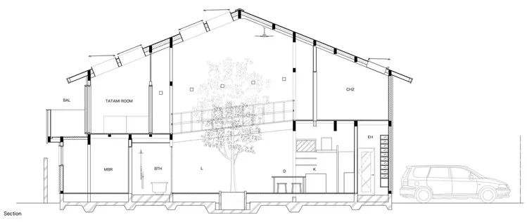 House in Kyoto: Thiết kế mở cho sự gắn kết với con cái | Space T