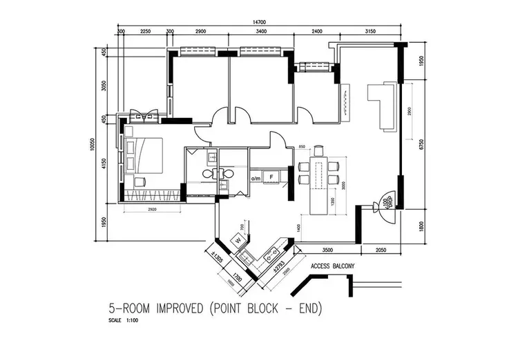 Vợ chồng trẻ mua căn hộ cũ 120m2 rồi chi gần 1 tỷ "lột xác" hoàn toàn | Space T