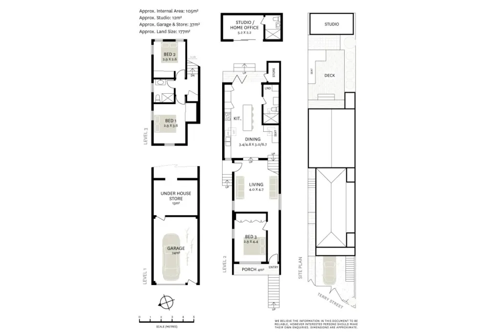 Nhà 3 tầng có thiết kế sân sau, thư giãn tuyệt vời cho cả gia đình | Space T