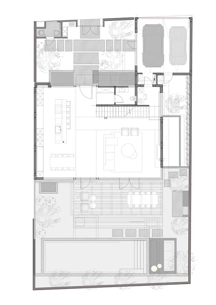 Ngôi nhà 3 tầng với khu vườn bạch đàn hơn 50 tuổi đáng ngưỡng mộ | Space T