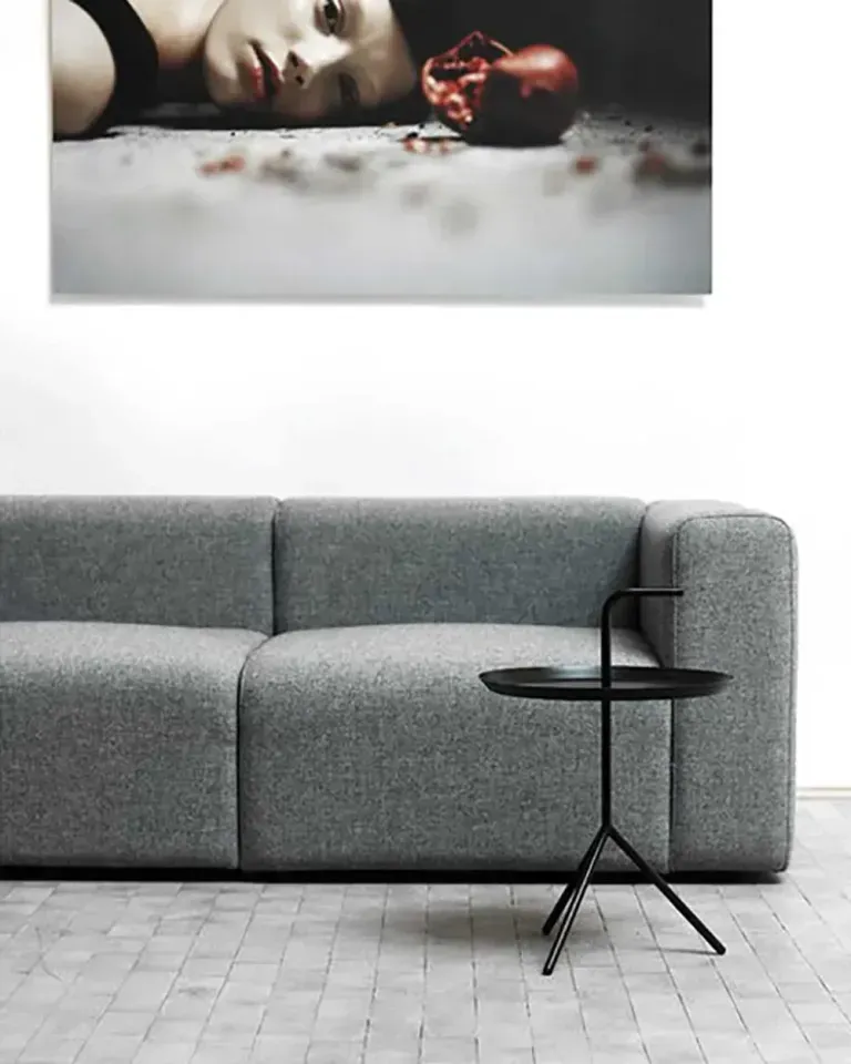 Bàn góc sofa bằng kim loại