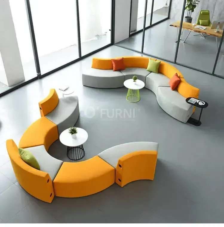 Mẫu ghế sofa băng chờ cho văn phòng