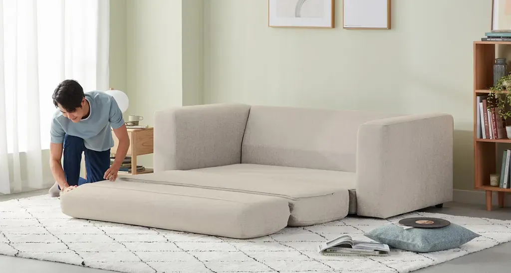 Sofa giường có thiết kế dễ chuyển đổi từ ghế thành giường