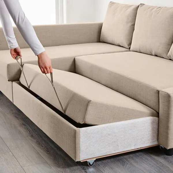 Sofa giường với thiết kế kéo đệm ra tạo thành chiếc giường