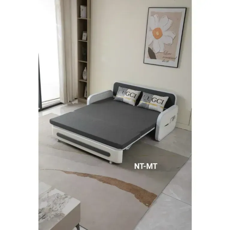 Mẫu giường sofa gấp gọn thông minh đa năng 2 trong 1