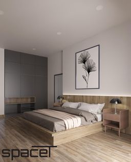Phòng ngủ - Nhà phố Đồng Nai 3PN - Phong cách Modern 