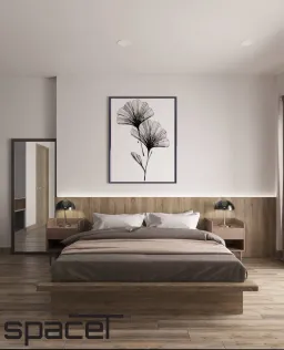 Phòng ngủ - Nhà phố Đồng Nai 3PN - Phong cách Modern 