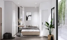 Phòng ngủ - Nhà phố Bảo Minh Residence - Phong cách Modern 