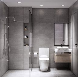 Phòng tắm - Nhà phố Bảo Minh Residence - Phong cách Modern 