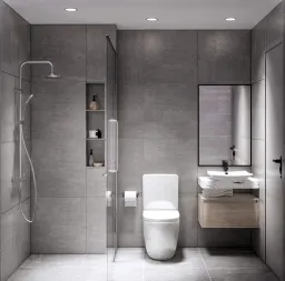 Phòng tắm - Nhà phố Bảo Minh Residence - Phong cách Modern 