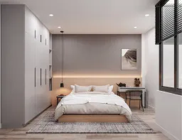 Phòng ngủ - Nhà phố Bảo Minh Residence - Phong cách Modern 