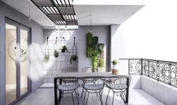 Sân thượng - Nhà phố Bảo Minh Residence - Phong cách Modern 
