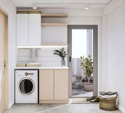 Phòng giặt - Nhà phố Bảo Minh Residence - Phong cách Modern 
