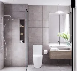 Phòng tắm - Nhà phố Bảo Minh Residence - Phong cách Modern 