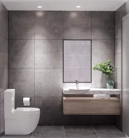 Phòng tắm - Nhà phố Bảo Minh Residence - Phong cách Modern 