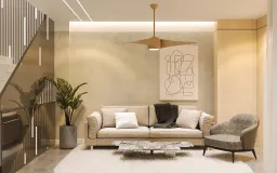 Phòng khách - Nhà phố Bảo Minh Residence - Phong cách Modern 