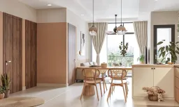 Phòng ăn - Căn hộ Phú Đông Premier - Phong cách Scandinavian 