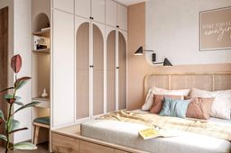 Phòng ngủ - Căn hộ Phú Đông Premier - Phong cách Scandinavian 