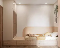 Phòng ngủ - Căn hộ Phú Đông Premier - Phong cách Scandinavian 