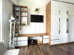 Phòng ngủ - Căn hộ Mizuki Park 5 78m2 - Phong cách Modern 