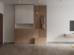 Lối vào - Căn hộ Midtown (The Peak) - Phong cách Modern 
