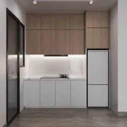 Phòng bếp - Căn hộ Midtown (The Peak) - Phong cách Modern 