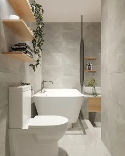 Phòng tắm - Căn hộ Citi Esto Quận 2 - Phong cách Scandinavian 