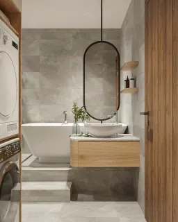 Phòng tắm - Căn hộ Citi Esto Quận 2 - Phong cách Scandinavian 