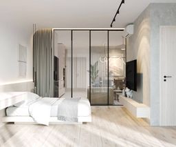 Phòng ngủ - Căn hộ Quận Phú Nhuận - Phong cách Modern 