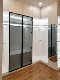 Phòng ngủ, Phòng thay đồ - Nhà phố Bình Tân - Phong cách Modern 