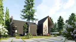 Ngoại cảnh - Villa tại Đắk Lắk - Phong cách Wabi Sabi 