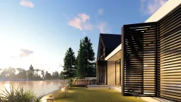 Ngoại cảnh - Villa tại Đắk Lắk - Phong cách Wabi Sabi 