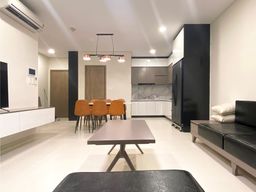 Phòng khách, Phòng bếp, Phòng ăn - Căn hộ Sora Gardens 2 - Phong cách Modern 