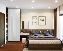 Phòng ngủ - Căn hộ Safira Khang Điền - Phong cách Modern 