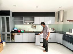 Phòng bếp - Nhà phố 400m2 tại Gò Vấp - Phong cách Modern 