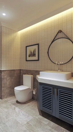 Phòng tắm - Nhà phố Quận 3 - Phong cách Neo Classic 