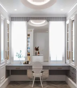 Phòng thay đồ - Nhà phố Quận 3 - Phong cách Neo Classic 