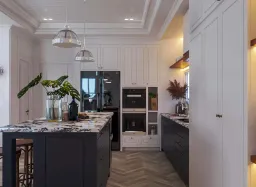 Phòng bếp - Nhà phố Quận 3 - Phong cách Neo Classic 
