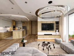 Phòng khách - Căn hộ Empire City Quận 2 - Phong cách Modern 