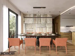 Phòng ăn - Căn hộ Empire City Quận 2 - Phong cách Modern 